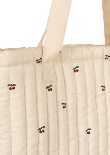Schoudertas Molly gewatteerd - Cherry AOP